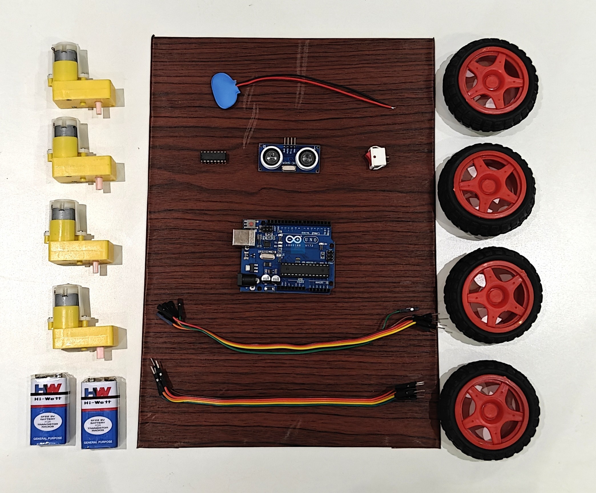 Project Banao Line Follower Robot Car Kit with Arduino UNO, IR Sensor & 4WD Motor Drive | DIY Automatic Line Tracking Robot | STEM Robotics & Electronics Project Kit for School Science Exhibition - Image 8