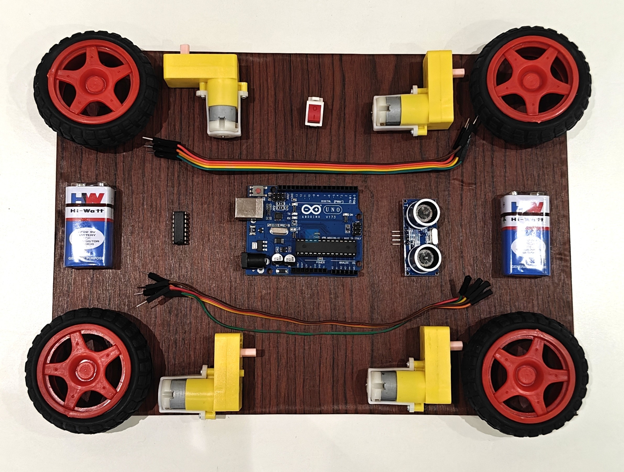 Project Banao Line Follower Robot Car Kit with Arduino UNO, IR Sensor & 4WD Motor Drive | DIY Automatic Line Tracking Robot | STEM Robotics & Electronics Project Kit for School Science Exhibition - Image 2