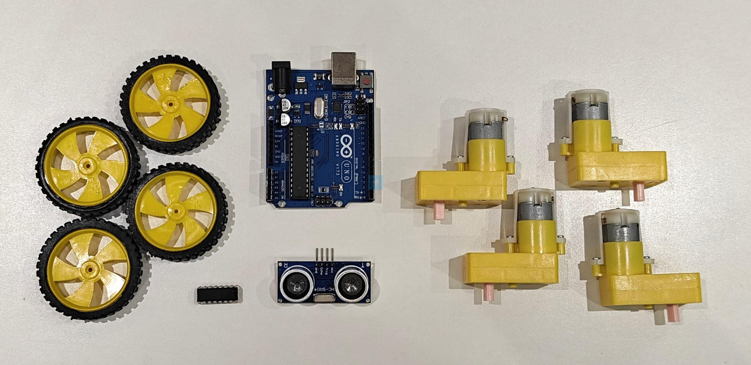 Project Banao Obstacle Avoiding Robot Car Kit | Arduino UNO Smart Autonomous Robot with Ultrasonic Sensor, 4WD Motors & Servo Motor | DIY Robotics STEM Science Project for School Students - Image 2