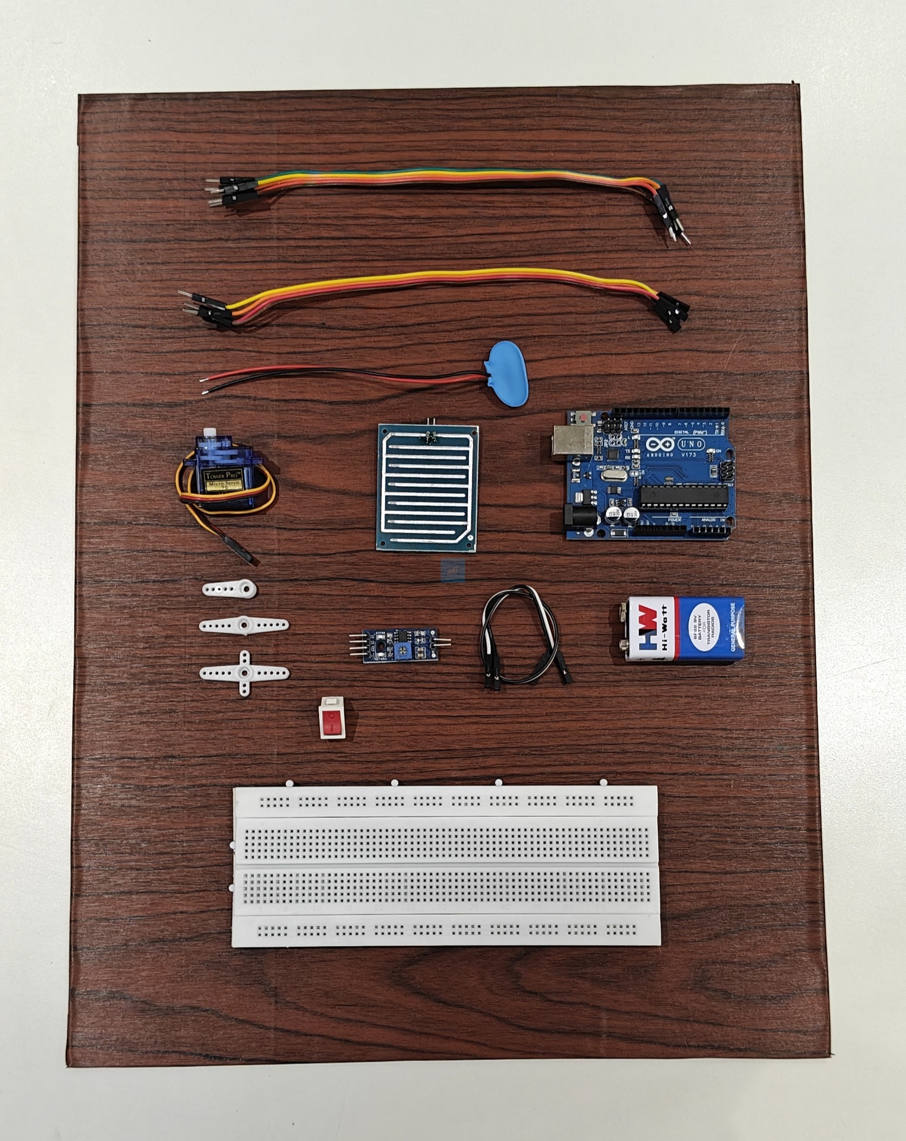 Project Banao Rain Detection Model Project Kit | Arduino UNO Rain Sensor & Water Detection DIY Science STEM Project | Automatic Rain Detector with Servo Motor, Sensor Module & Electronics Components - Image 8