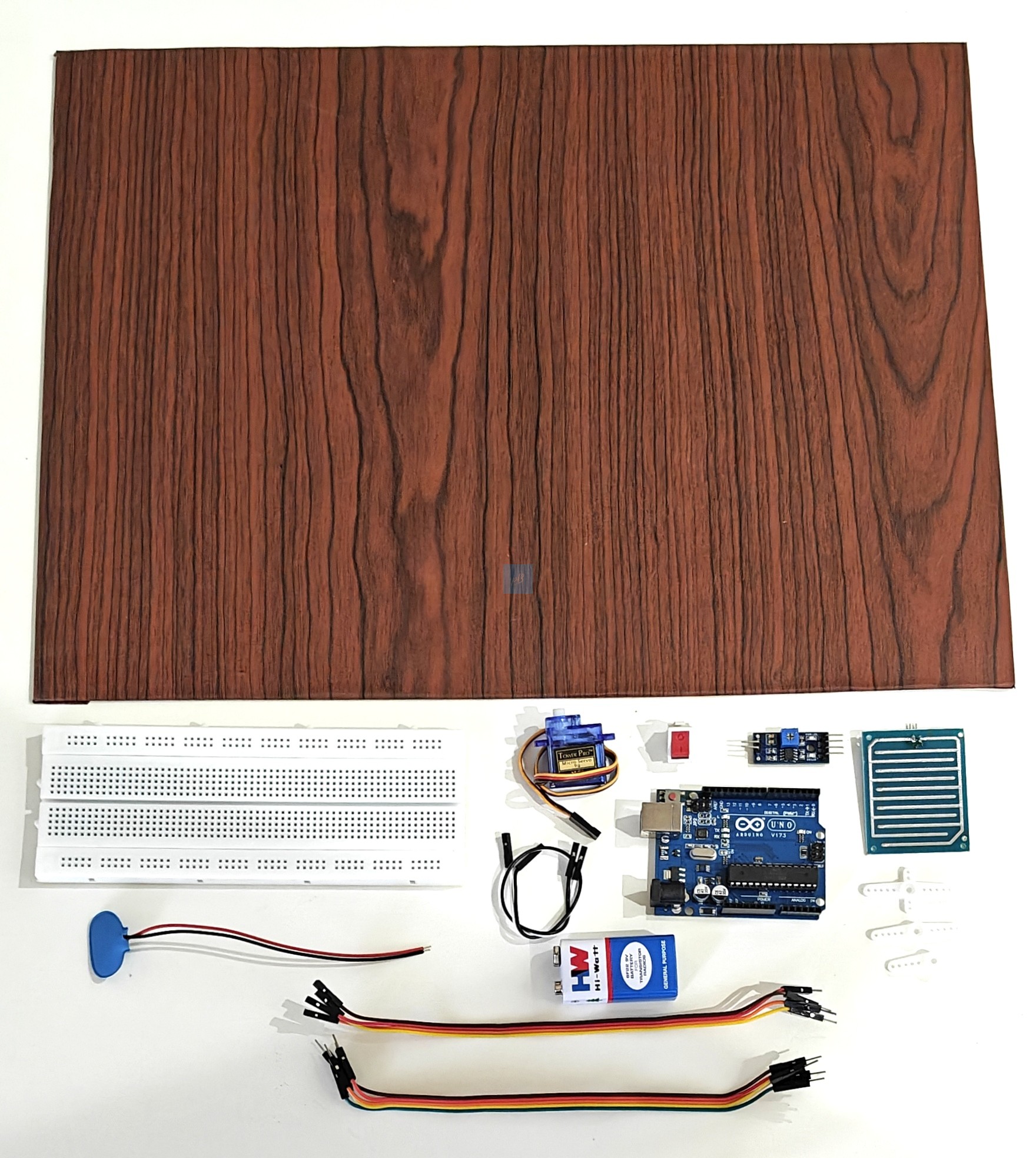 Project Banao Rain Detection Model Project Kit | Arduino UNO Rain Sensor & Water Detection DIY Science STEM Project | Automatic Rain Detector with Servo Motor, Sensor Module & Electronics Components - Image 6
